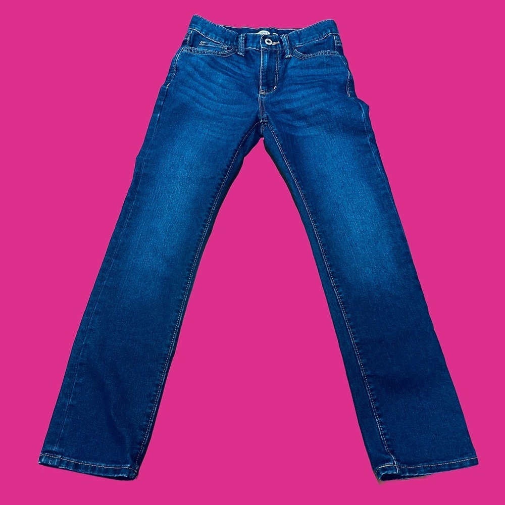 Old Navy Blue Slim Straight Leg Jeans Girl’s 12